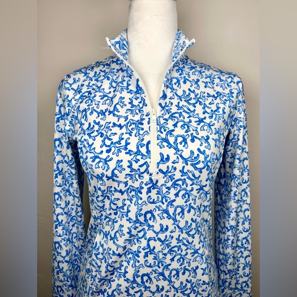 Tommy Bahama Women’s Activewear Quarter Zip Pullover XS EUC - Picture 5 of 10